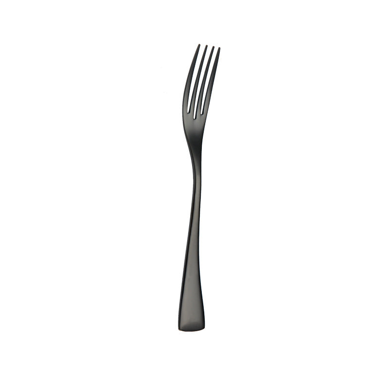 Titanium Black Cutlery Set