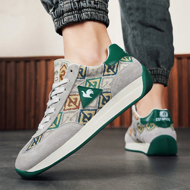 Retro Platform Sneakers