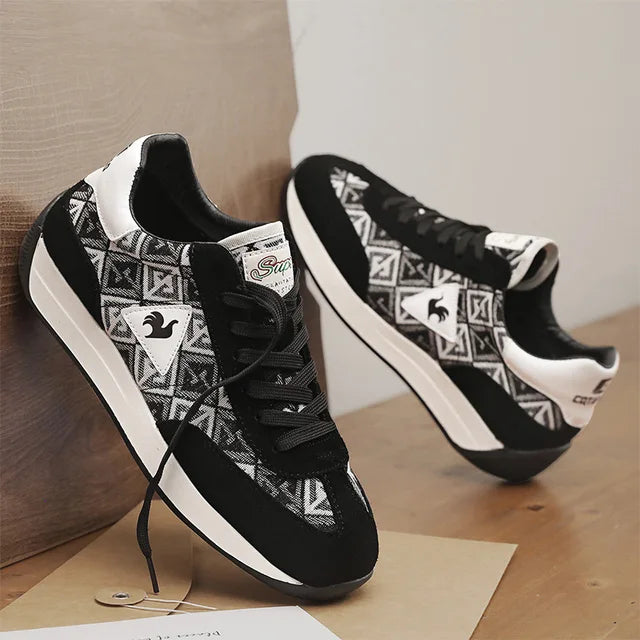 Retro Platform Sneakers
