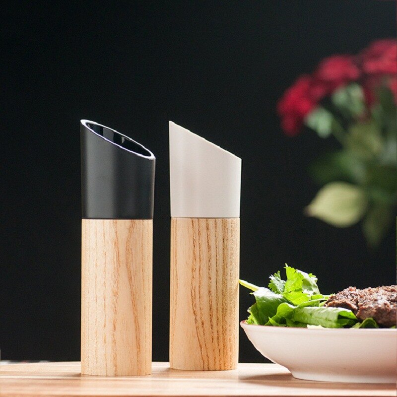 Manual Salt & Pepper Grinder Set