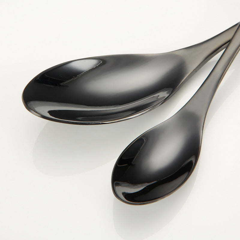 Titanium Black Cutlery Set