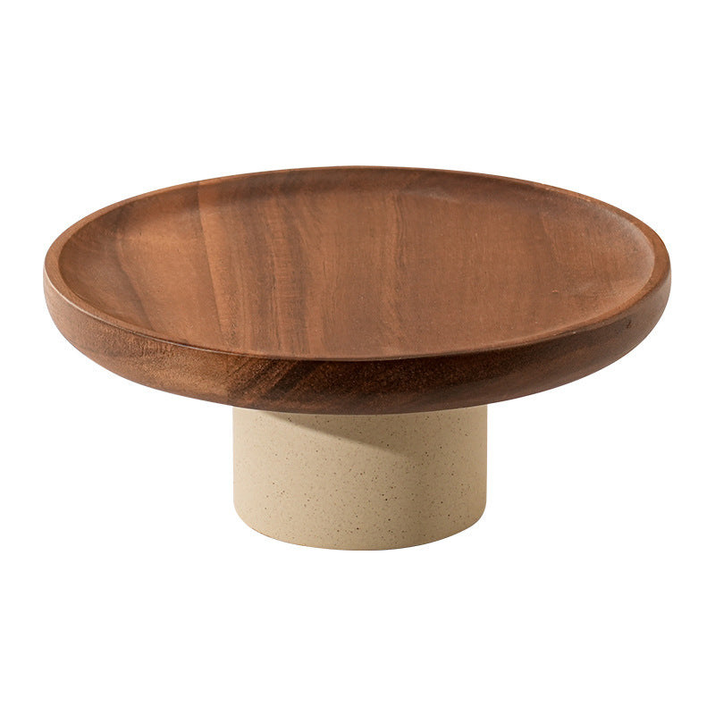 Acacia Wood Cake & Fruit Stand