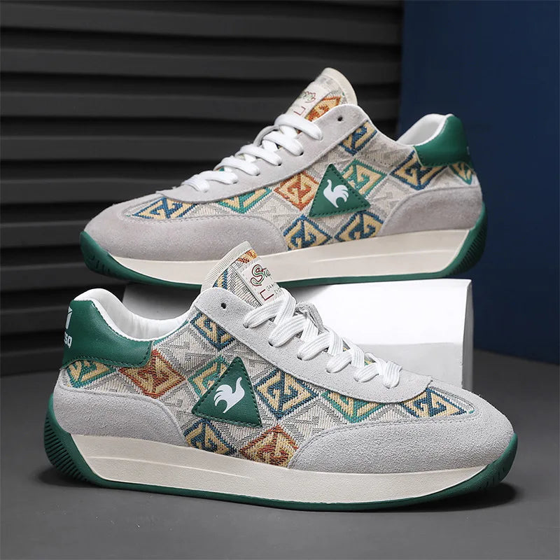 Retro Platform Sneakers