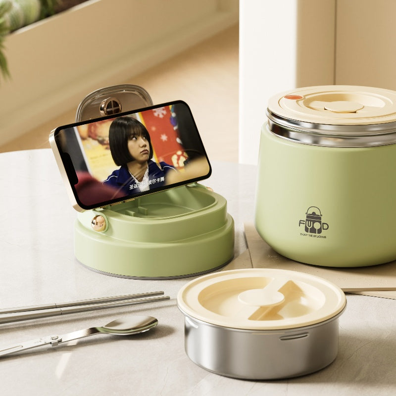 Thermal Lunch Box & Carry Set