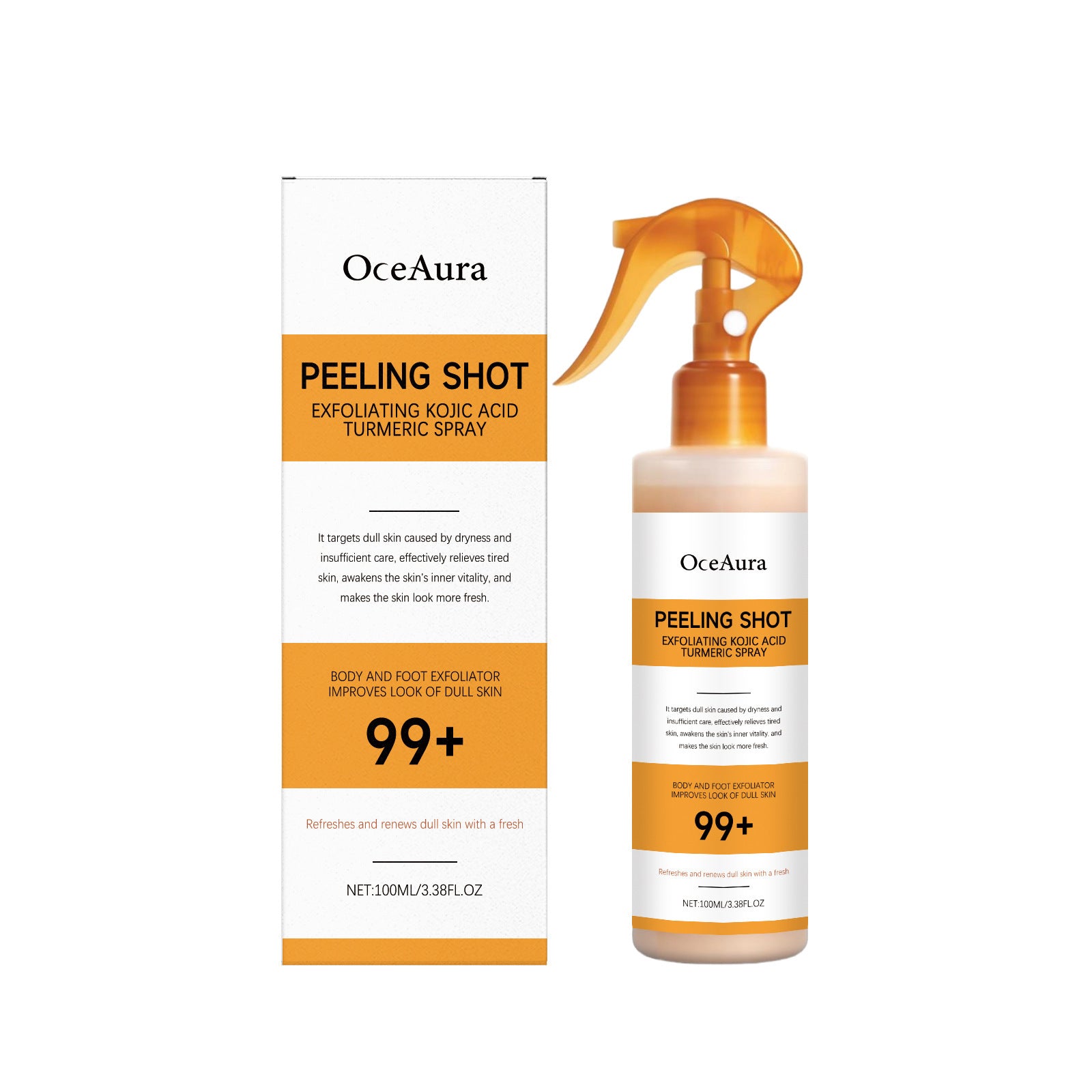 Kojic Acid & Turmeric Clarifying Spray – 100ml