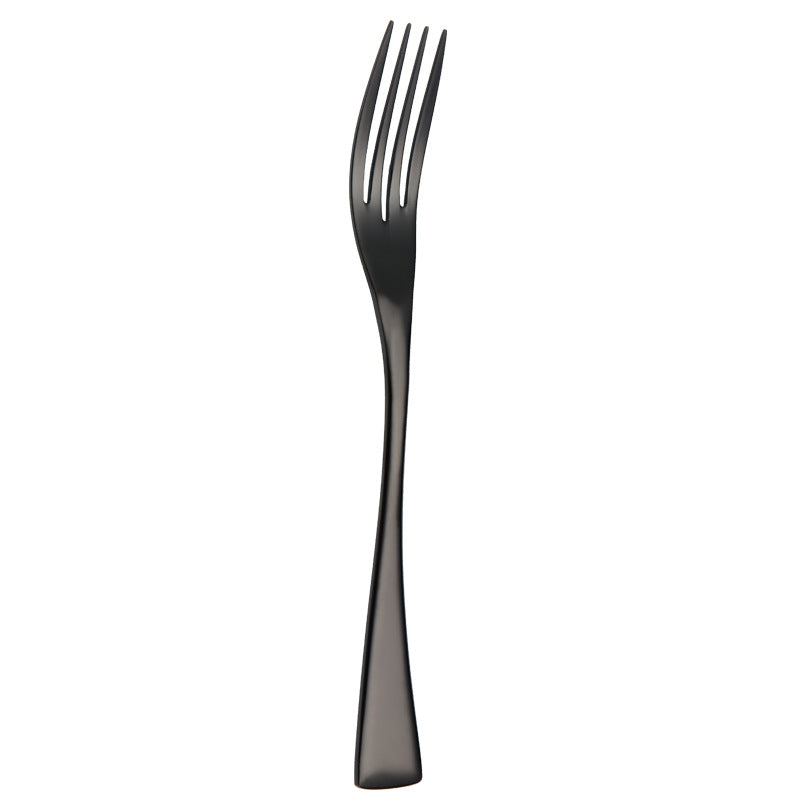 Titanium Black Cutlery Set