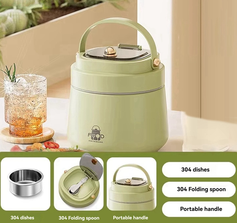 Thermal Lunch Box & Carry Set