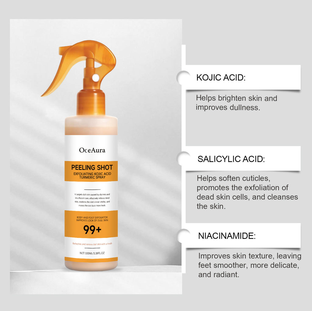 Kojic Acid & Turmeric Clarifying Spray – 100ml