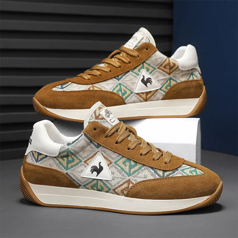 Retro Platform Sneakers