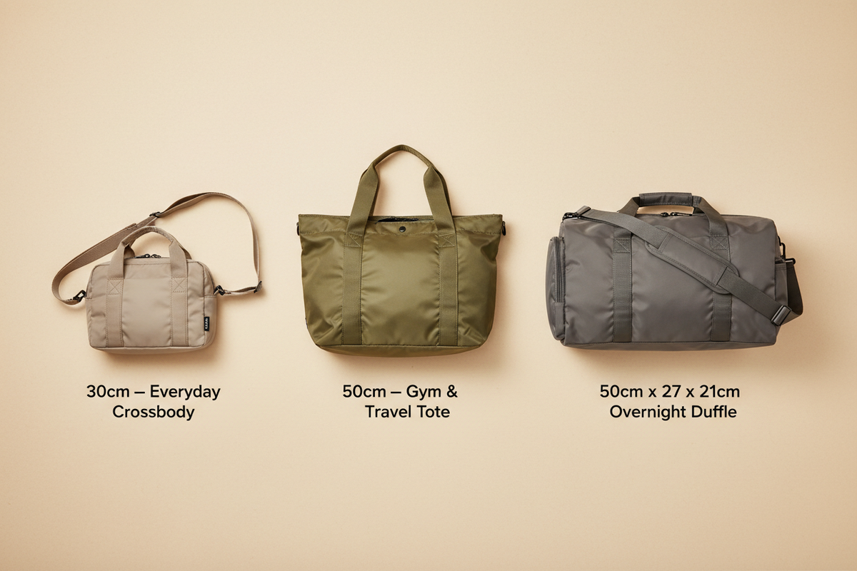 Overnight & Travel Duffle Bag — With Shoe Compartment 👜