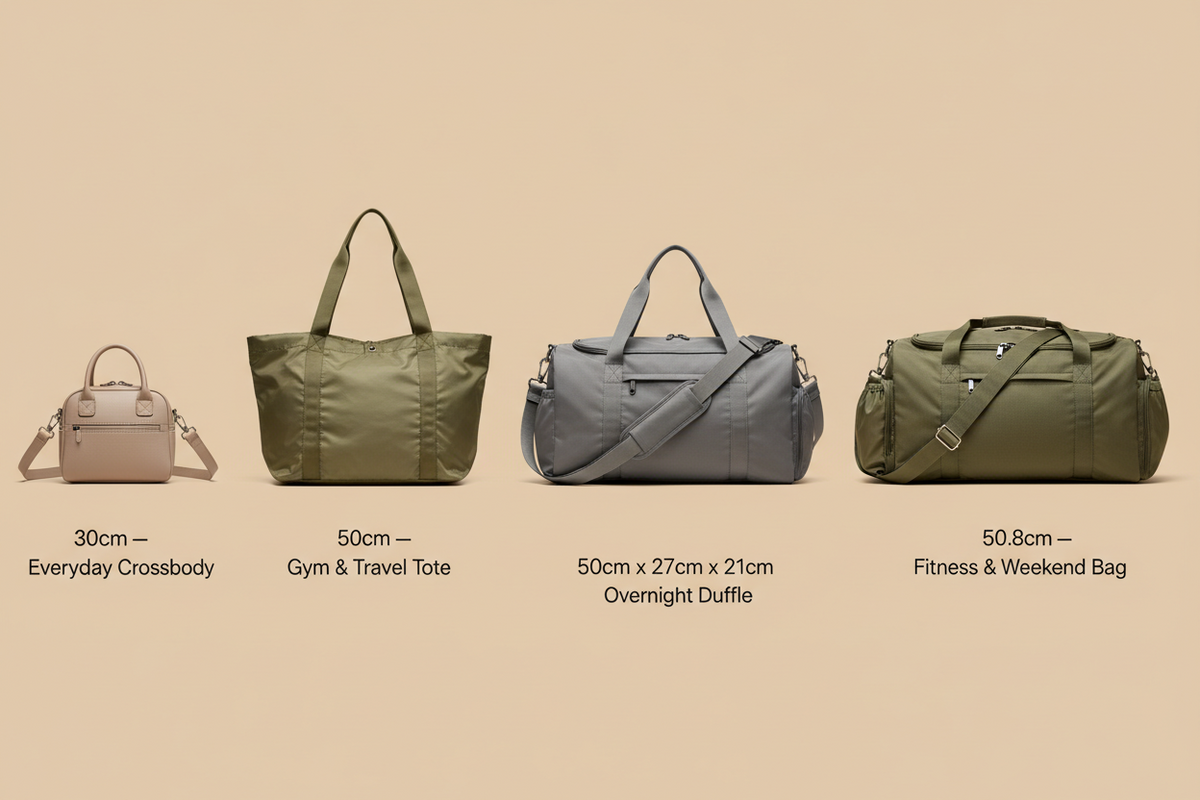 Fitness & Weekend Bag — With Shoe Pouch 👟